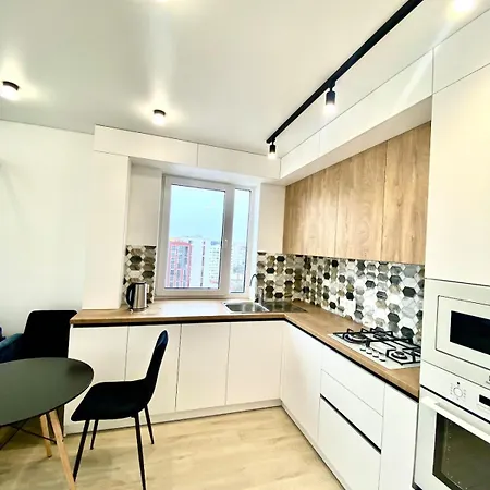 Panoramic With Terrace семицвіт Apartment Lviv